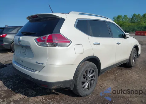 2016 Nissan Rogue Sl from USA, damaged, VIN 5N1AT2MV0GC813596